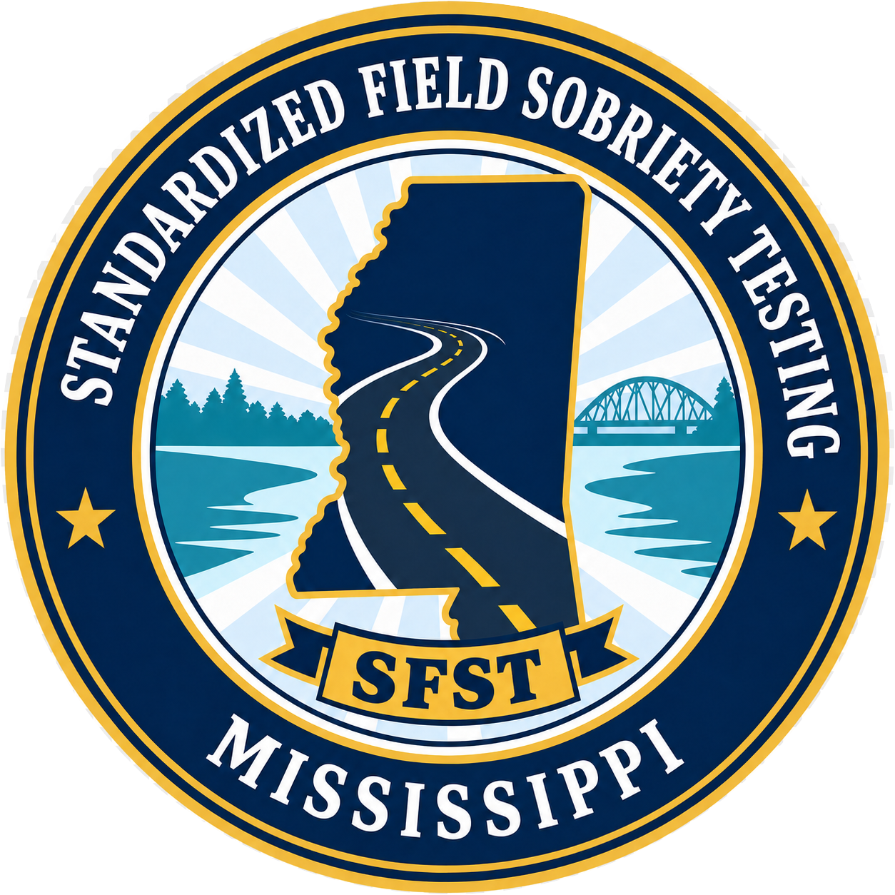 Mississippi Standardized Field Sobriety Testing seal